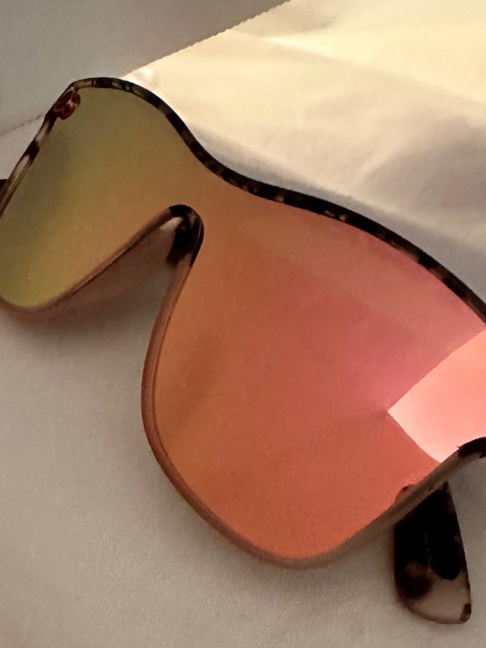 Rose Gold Blender Sun glasses